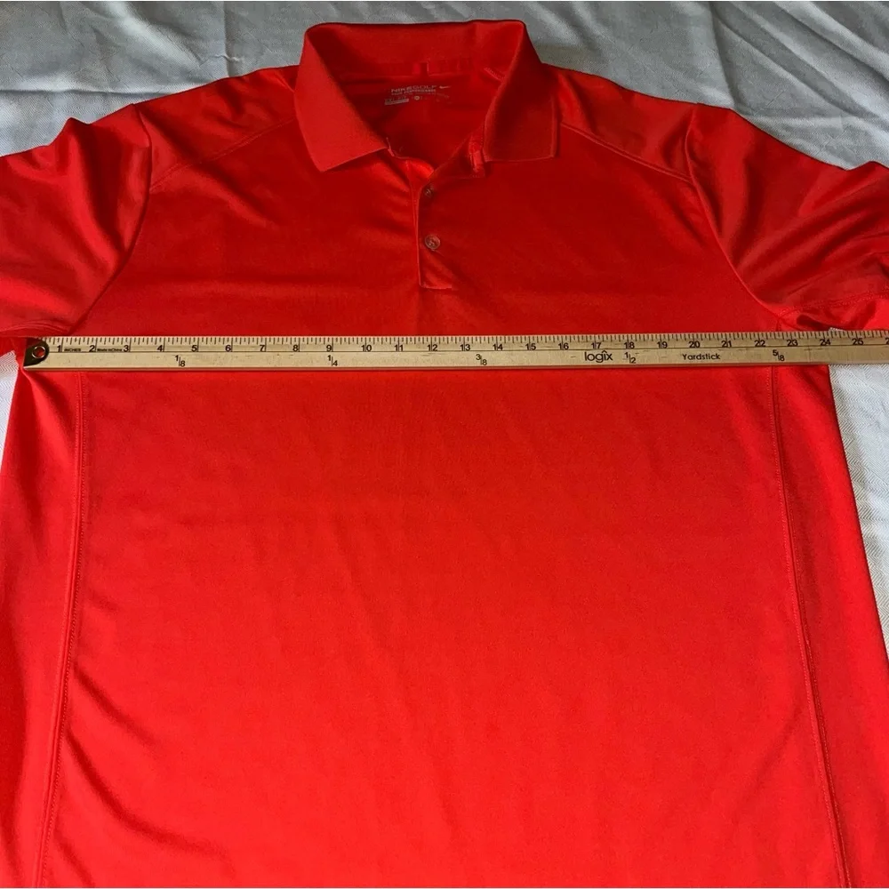 Nike‎ Golf Tour Performance Orange Short Sleeve Polo size XL